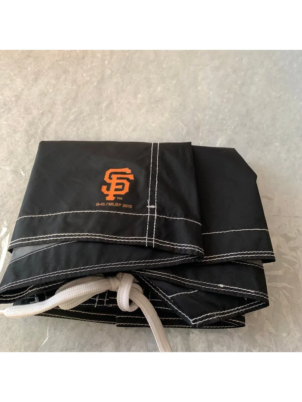 San Francisco Giants Women's M Black & Orange Embroidered Board Shorts.